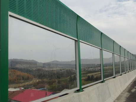 钢化玻璃声屏障